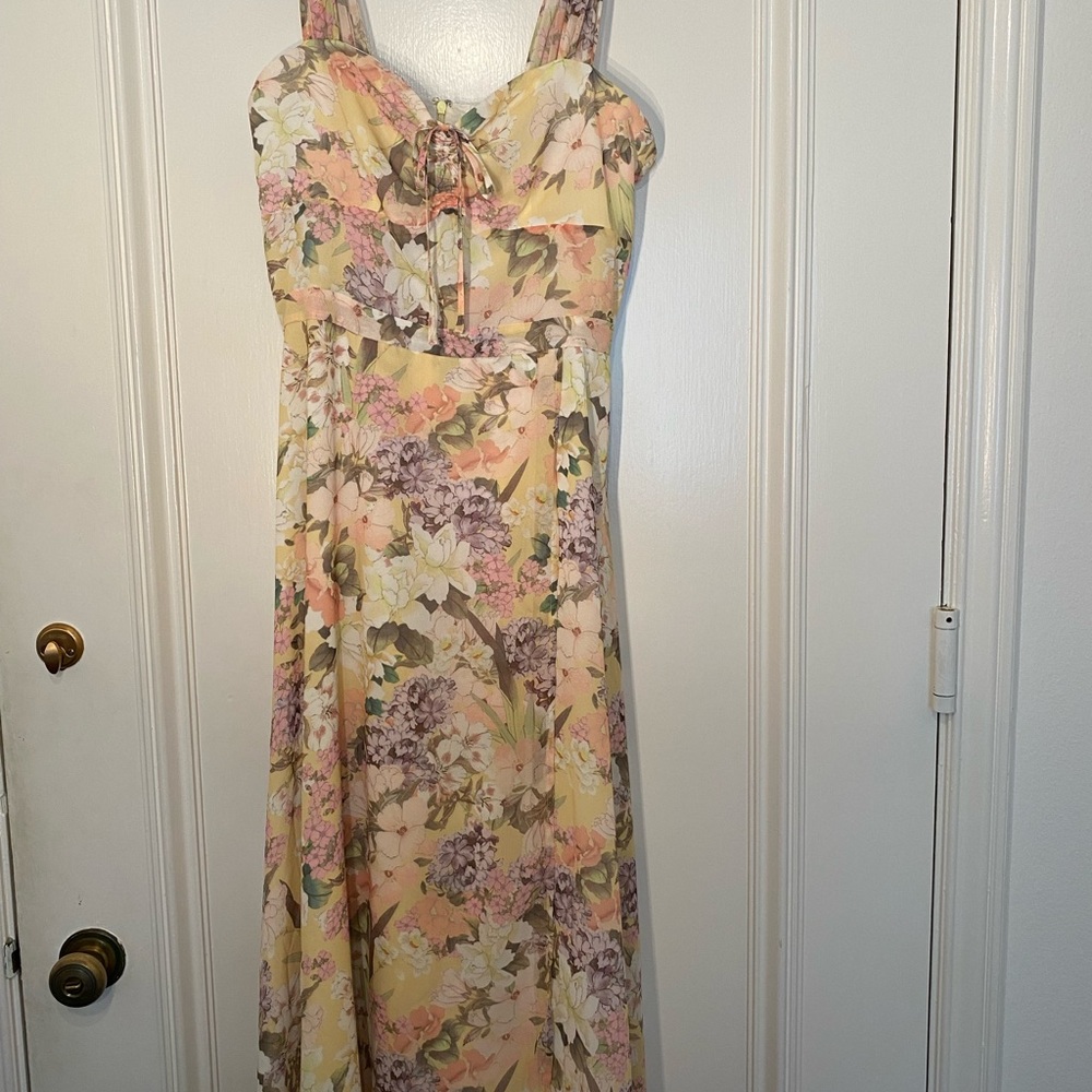 Ariana Dress in Garden Light Lemon
Yumi Kim